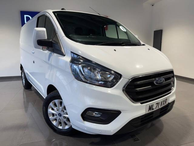 Ford Transit Custom 2.0 300 EcoBlue Limited Panel Van 5dr Diesel Auto L1 H1 Euro 6 (s/s) (130 ps) PANEL VAN Diesel WHITE